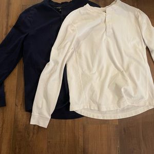 Banana Republic Core Temp long sleeve Henley